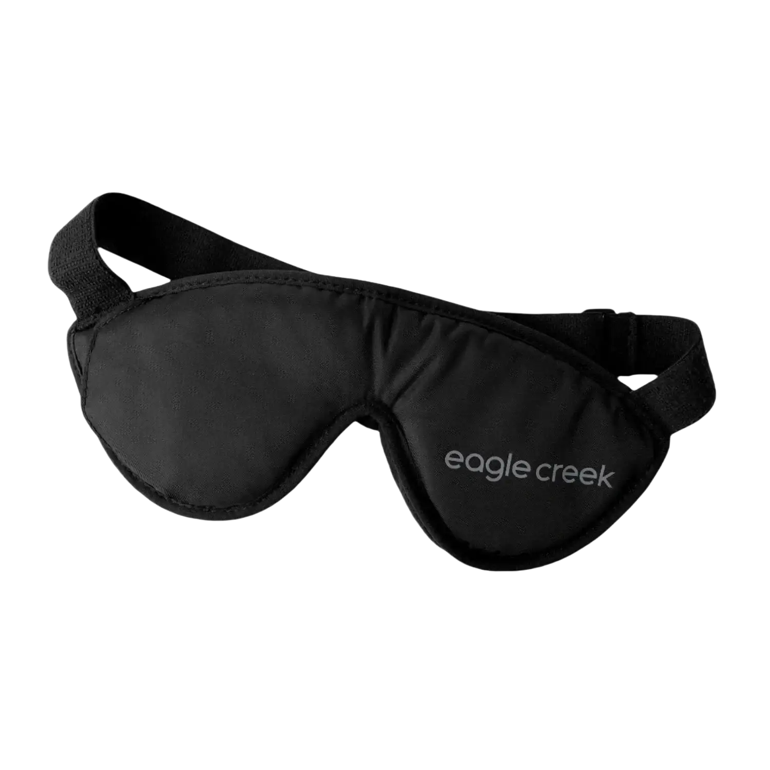 Eagle Creek Sandman Sleep Mask in black, front view