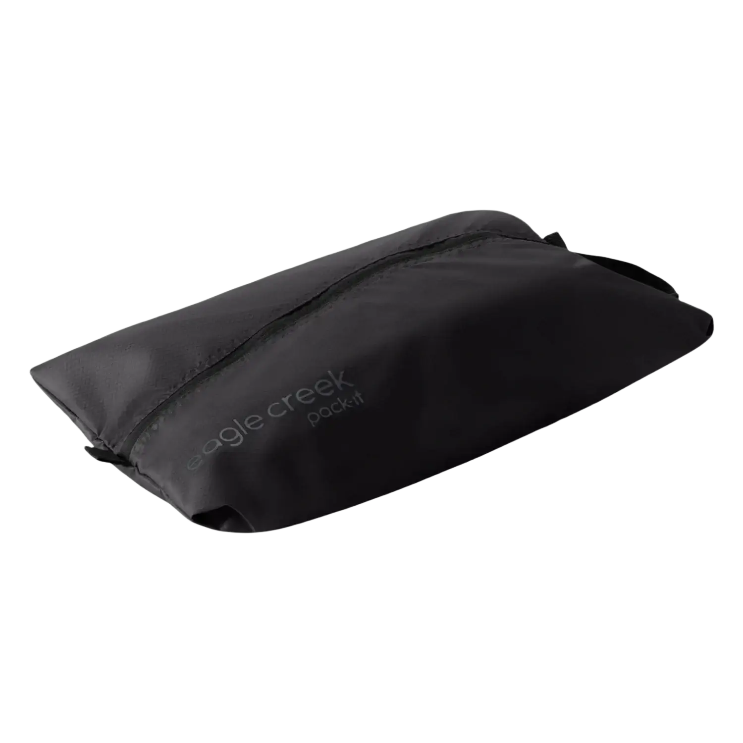 Eagle Creek Pack-It® Isolate Shoe Sack in black, packed view