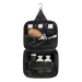 Eagle Creek Pack-It® Hanging Toiletry Bag in black, open & unzipped view