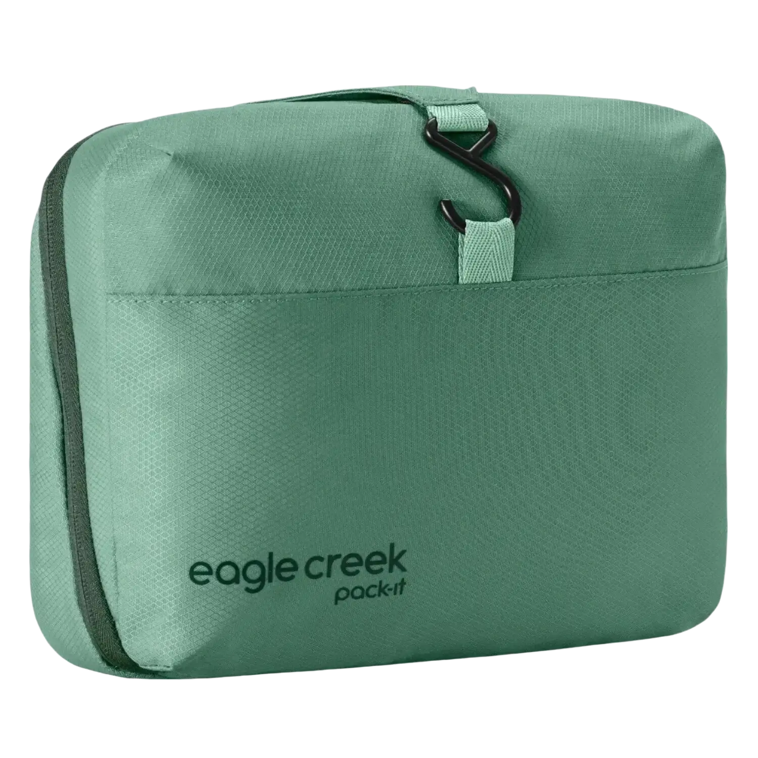 Eagle Creek Pack-It® Hanging Toiletry Bag in willow green, front view