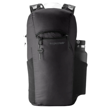 Eagle Creek Packable Backpack in black, front view