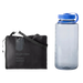 Eagle Creek Packable Backpack in black, packed up view