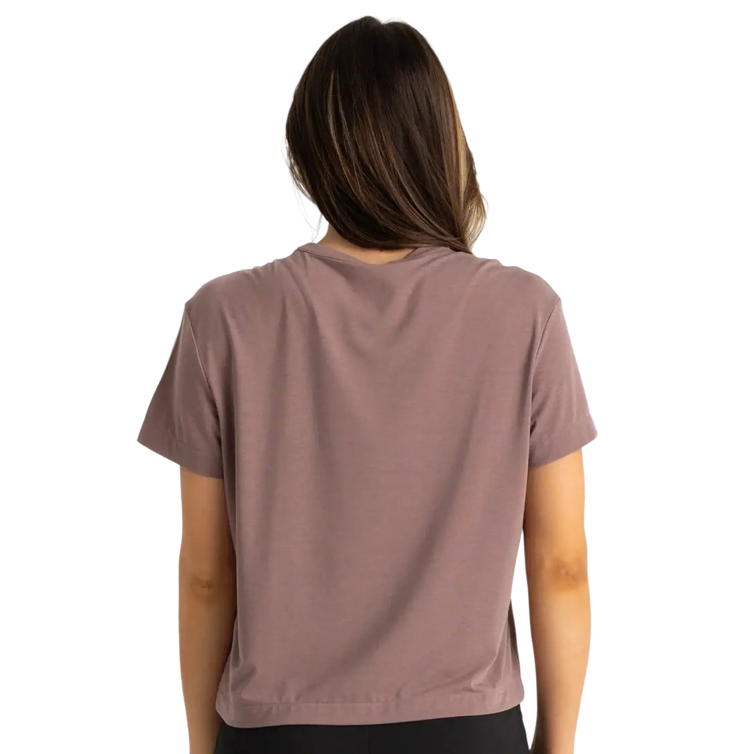 Free Fly Women's Elevate Lightweight Tee, back view