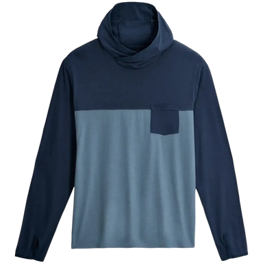 Free Fly Men's Bamboo Hybrid Hoodie, flat view
