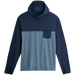 Free Fly Men's Bamboo Hybrid Hoodie, flat view