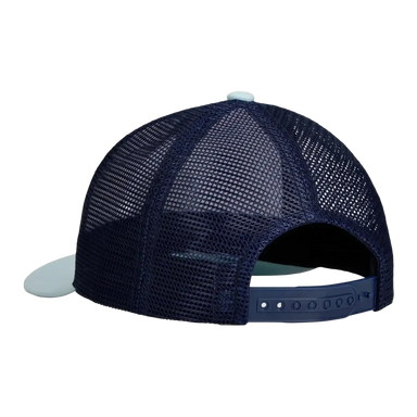 Free Fly Youth Brand Flag Trucker, bright white back view