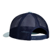 Free Fly Youth Brand Flag Trucker, bright white back view