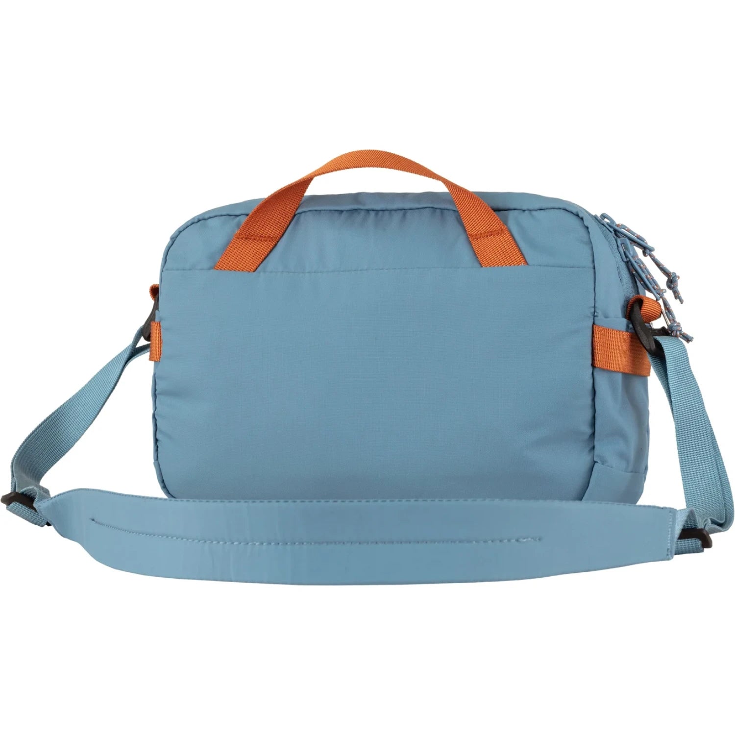 fjallraven high coast crossbody bag in dawn blue back flat view