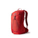 Gregory Men's Miko 25L shown in Sumac Red. Front view.