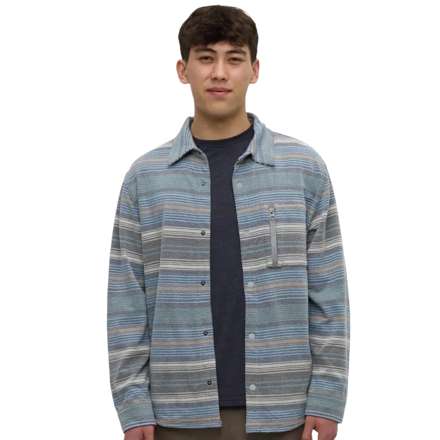 Tentree Men's Thompson Shacket, front view