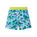 Hatley Boy's Tropical Swim Shorts in Deserted Island, back view flat