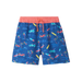 Hatley Boy's Tropical Swim Shorts in Surfs Up, front view flat