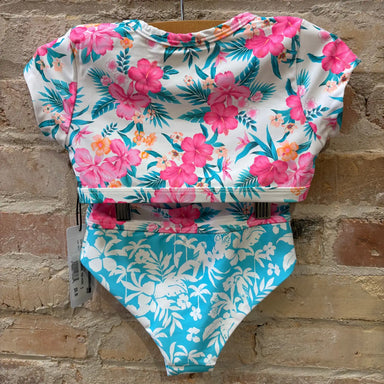 Feather 4 Arrow Girl's Daybreak Tee-Kini, back view