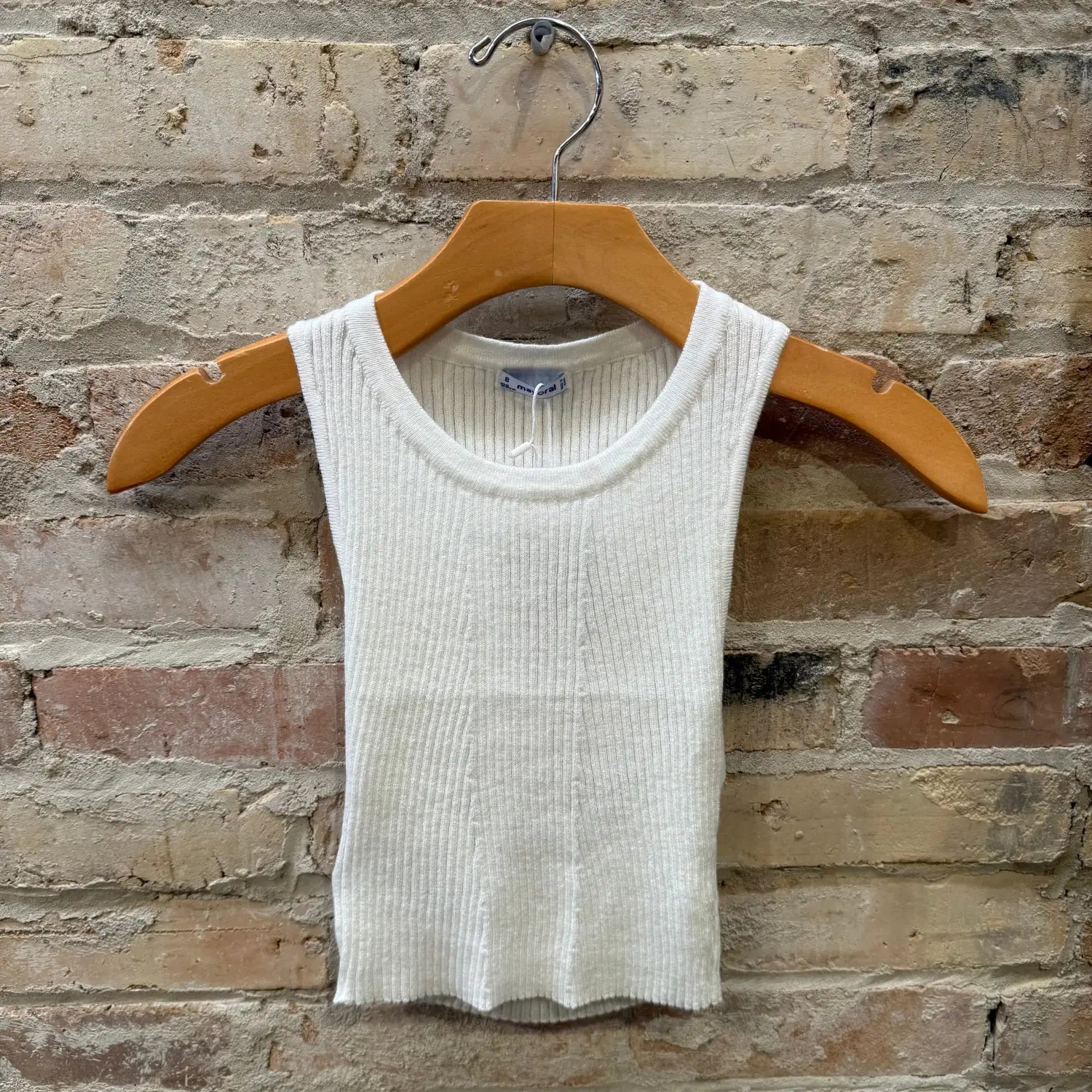 Mayoral Girl's Cut-Out Back Top, front view