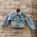 Mayoral Girl's Denim Jacket, front view