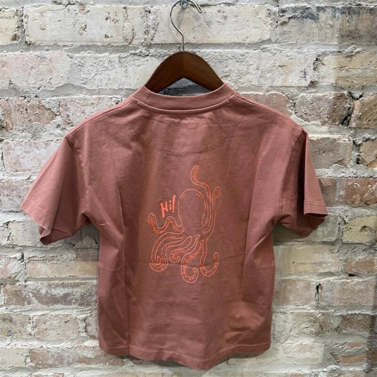 Mayoral Kid's Fluorescent SS Tee, back view