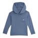 Free Fly Toddler Bamboo Shade Hoodie in free to roam & pacific blue, front view