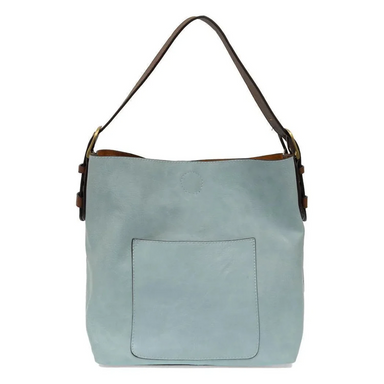 Joy Susan Classic Hobo Handbag in blue sugar