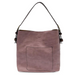 Joy Susan Classic Hobo Handbag in light berry, front view
