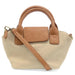 Joy Susan Mini Canvas Tote in natural, front view