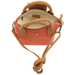 Joy Susan Mini Canvas Tote in botanical, open top view