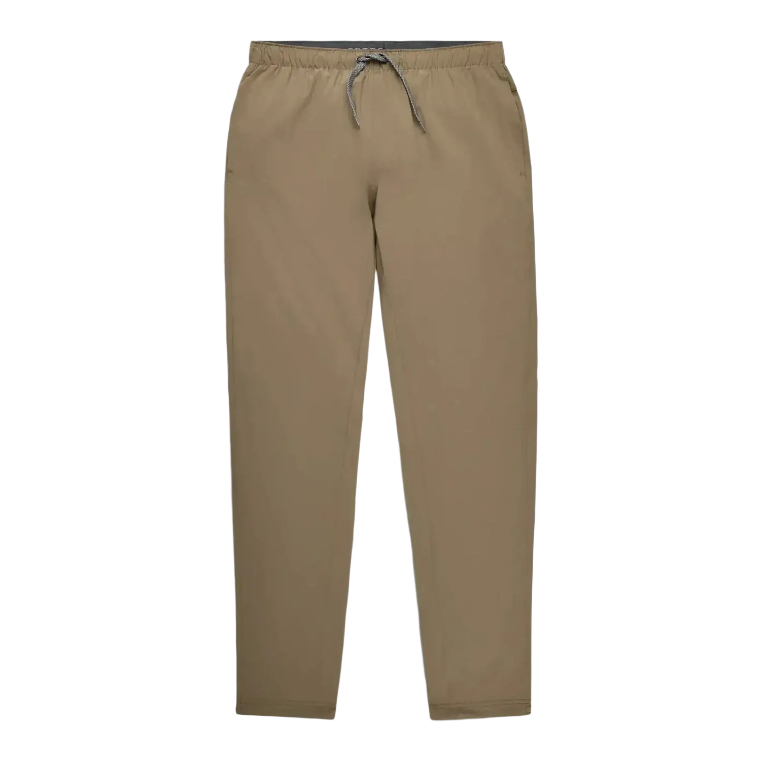Free Fly Men's Breeze Pant in dark khaki, front view