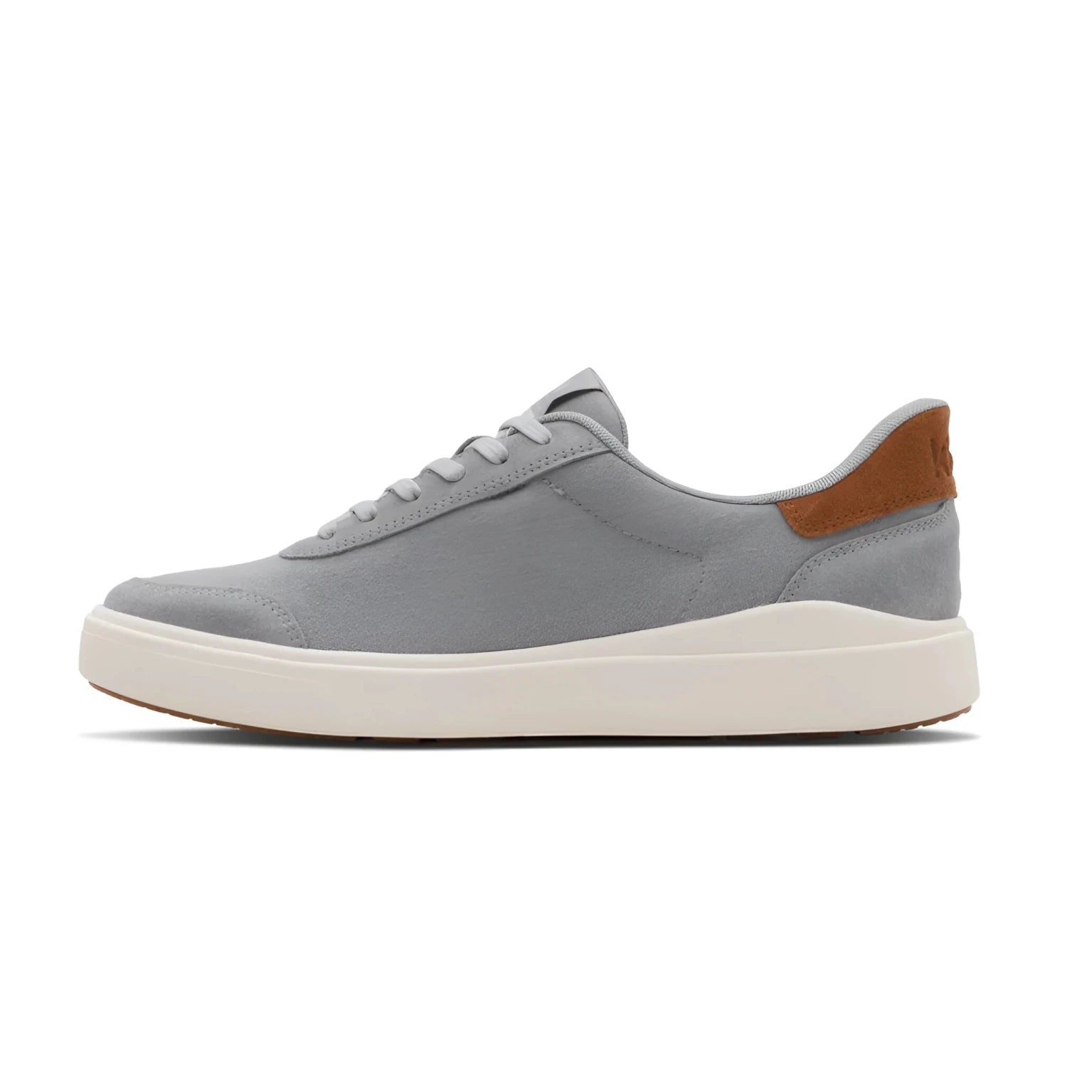 Kizik Men's Prague 2 Sneaker in alloy, inside view