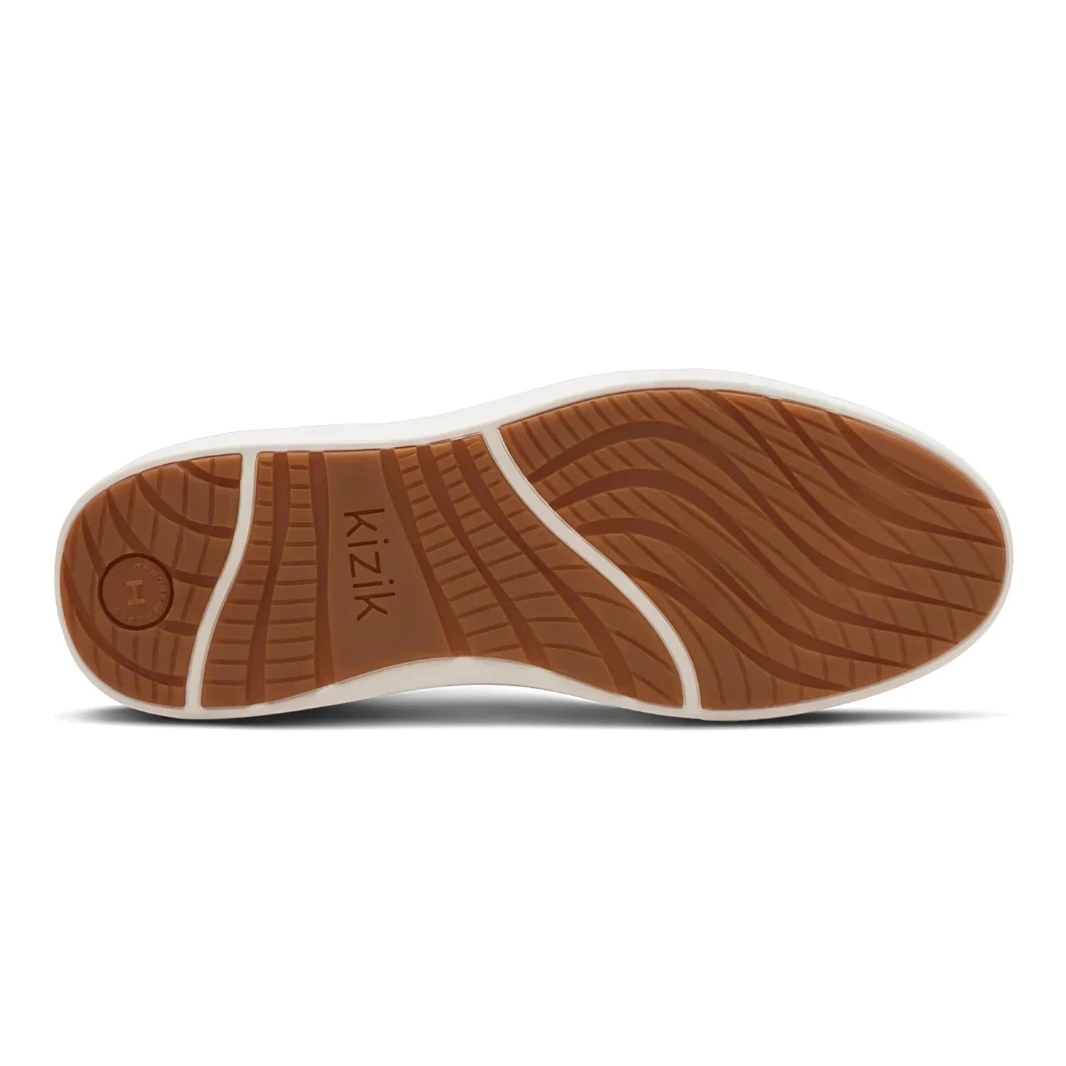 Kizik Men's Prague 2 Sneaker in alloy, sole view