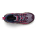 Merrell Kid's Moab Speed 2 Mid Waterproof in berry, top view