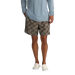 Free Fly Men's Reverb Short in scallop print, on model front view