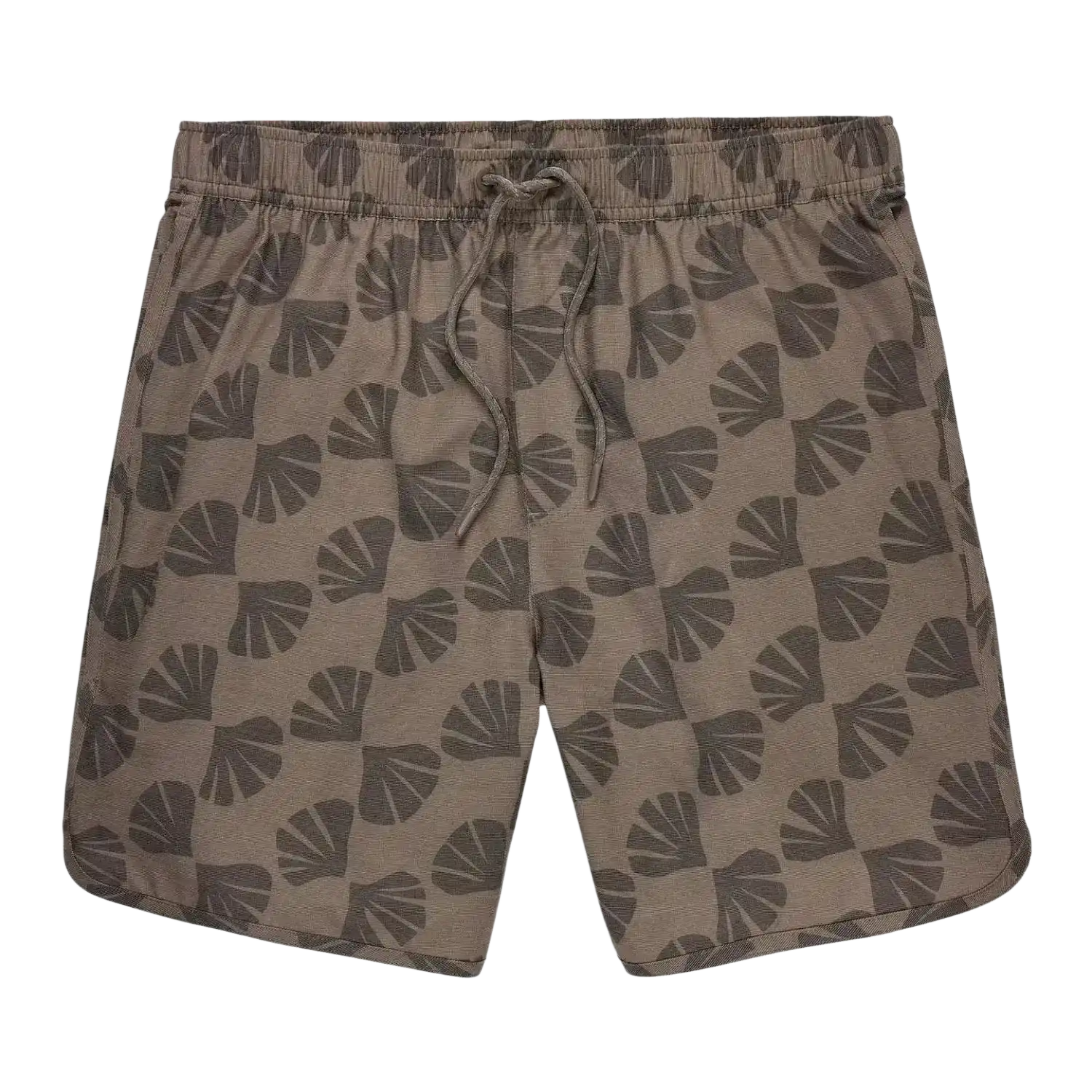 Free Fly Men's Reverb Short in scallop print, flat front