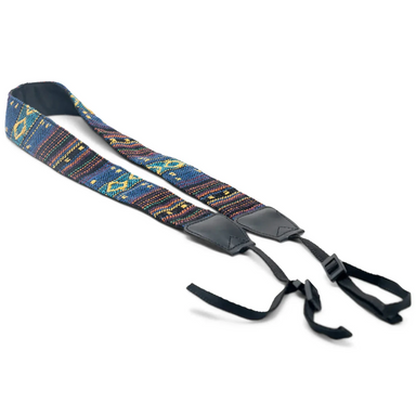 NOCS Woven Tapestry Strap in midnight, side view