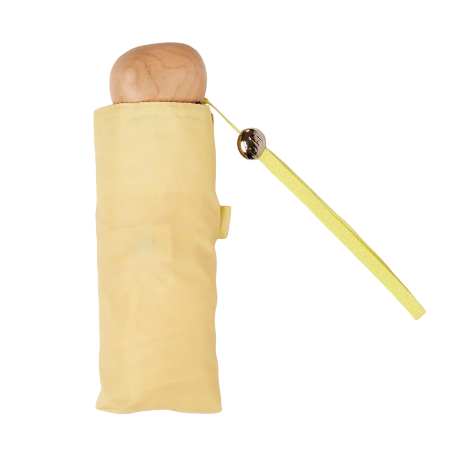 Original Duckhead Ultra Compact Mini Umbrella in citron, packed view