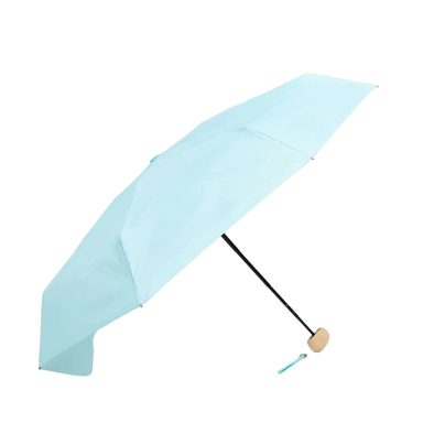 Original Duckhead Ultra Compact Mini Umbrella in popsicle blue, open view