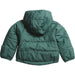 Reversible Perrito Hooded Jacket in Sage Green Back View