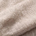 The North Face Kid's Campshire Full-Zip Hoodie in white dune sparkle, close up detail of sparkly fleece