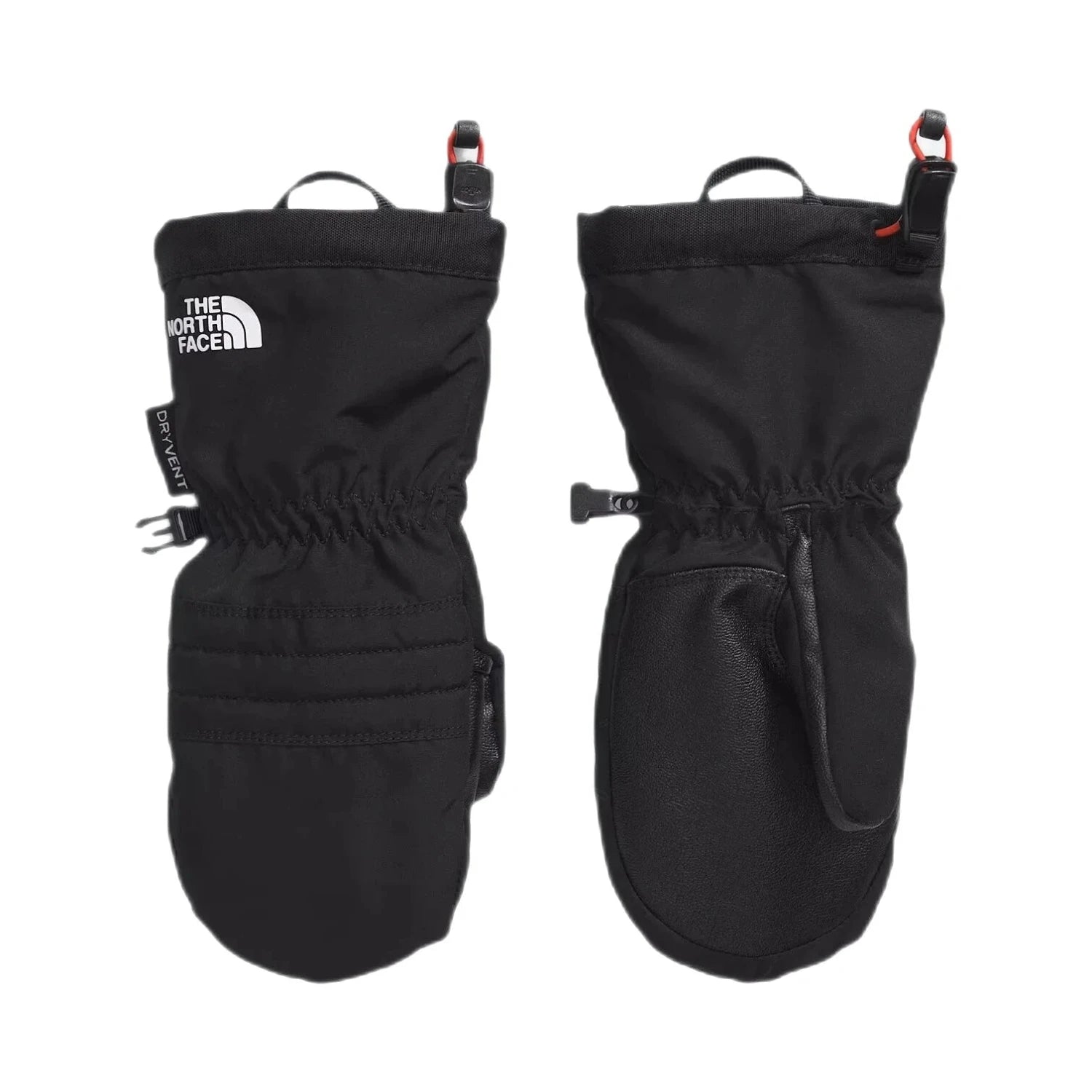 The North Face Kid's Montana Ski Mitts in TNF black, pair