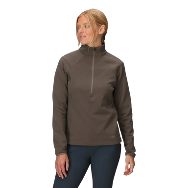 Outdoor Research Women's Crescent Fleece Half Zip, front view