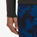 Patagonia Mens Capilene Midweight Crew, Black, hand detail view