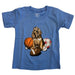 Wes & Willy K's Sport Puppy Short Sleeve Tee, Blue Moon, front view flat 