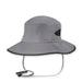 Pistil Shoreline Sun Hat in light grey, front view