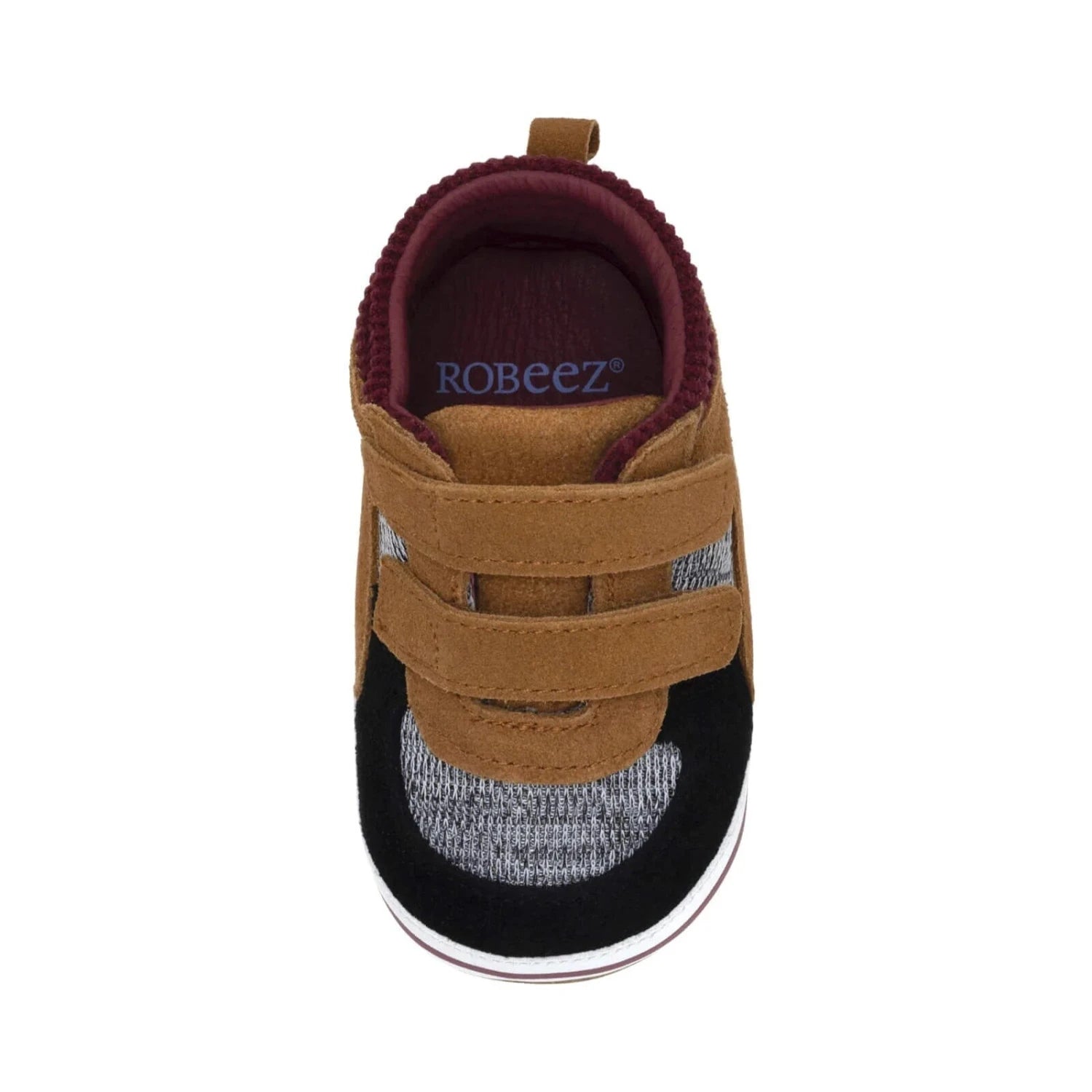 Robeez Baby Raiden First Kicks in camel, top view