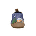 Robeez Baby Under The Stars Soft Soles in dark blue, front view