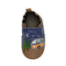 Robeez Baby Under The Stars Soft Soles in dark blue, top view