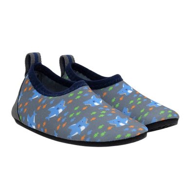 Robeez Baby Snack Time Aqua Shoes, front view