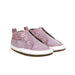 Robeez Baby Stylish Staci Soft Soles in pastel pink, pair side view