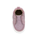 Robeez Baby Stylish Staci Soft Soles in pastel pink, top view