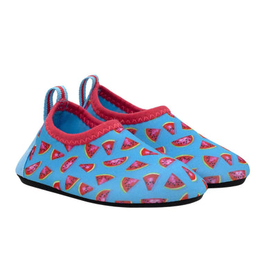 Robeez What A Melon Aqua Shoes, side front view