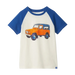 Hatley Boy's Off Road Raglan T-Shirt, front view