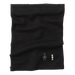 Smartwool Kid's Thermal Merino Neck Gaiter in black, flat front view